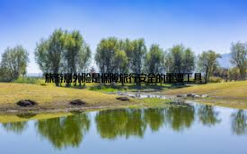 旅游意外险是保障旅行安全的重要工具