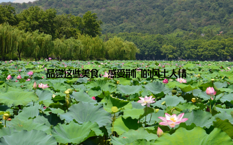 品尝这些美食, 感受荆门的风土人情